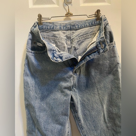 90’s Vintage Lee High-Waisted Acid Wash Mom Jeans 27 W— Grunge Retro Denim - Picture 7 of 12